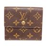 Image 1 : Louis Vuitton Monogram Canvas Leather Elise Wallet