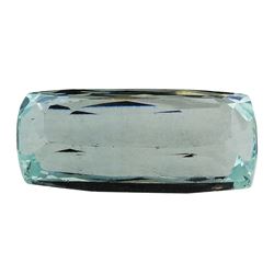 8.77 ct.Natural Cushion Cut Aquamarine