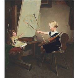 Norman Rockwell "ARTIST DAUGHTER (Encore Edition)"