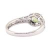 Image 3 : 1.35 ctw Alexandrite and Diamond Ring - Platinum