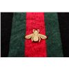 Image 3 : Gucci Black Web Wool Cashmere Bee Scarf