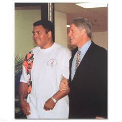 Muhammad Ali with Bill Clinton (walking) by Ali, Muhammad