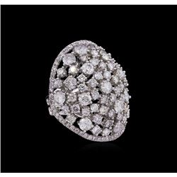 14KT White Gold 6.74 ctw Diamond Ring