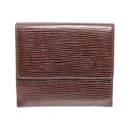 Louis Vuitton Brown Epi Leather Elise Wallet