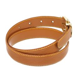 Louis Vuitton Brown Epi Leather Skinny Classique Belt 85