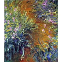 Claude Monet - Irises