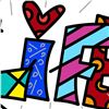 Image 2 : Life Blue Mini Word by Britto, Romero