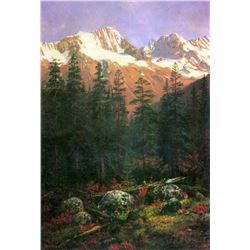 Canadian Rockies by Albert Bierstadt