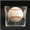 Image 1 : RON BLOMBERG MLB BASEBALL W/ "ONCE A YANKEE ALWAYS A YANKEE" INSCRIPTION