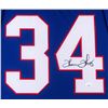 Image 2 : Thurman Thomas Signed 35x43 Custom Framed Jersey (JSA COA)