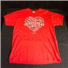 Image 1 : WWE ORIGINAL AUTHENTIC SIGNED "HBK" SHAWN MICHAELS T-SHIRT (JSA COA)