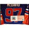 Image 2 : CONNOR McDAVID SIGNED OILERS REEBOK CAPTAIN JERSEY (AJ SPORTS COA)