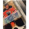 Image 2 : 2018-19 ARTIFACTS AUTOGRAPH MATERIALS SILVER #101 CONNOR McDAVID (9 MINT)
