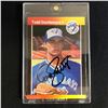 Image 1 : 1989 DONRUSS TODD STOTTLEMYRE AUTOGRAPHED BASEBALL CARD