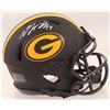 Image 1 : DEVANTE ADAMS SIGNED GREEN BAY PACKERS FULL SIZE FOOTBALL HELMET ( BECKETT COA)