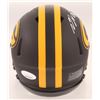 Image 2 : DEVANTE ADAMS SIGNED GREEN BAY PACKERS FULL SIZE FOOTBALL HELMET ( BECKETT COA)