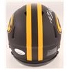 Image 2 : DEVANTE ADAMS SIGNED GREEN BAY PACKERS FULL SIZE FOOTBALL HELMET ( BECKETT COA)