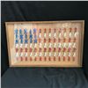 Image 1 : TIMMEE PLASTIC ARMY MEN RED WHITE & BLUE SOLDIER FIGURES (AMERICAN FLAG SHADOW BOX)