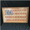 Image 1 : TIMMEE PLASTIC ARMY MEN RED WHITE & BLUE SOLDIER FIGURES (AMERICAN FLAG SHADOW BOX)