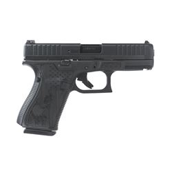 Glock 44 .22lr Black with Eagle and Flag