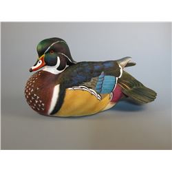 Jett Brunet Wood Duck Decoy