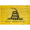 Image 1 : Don’t Tread on Me Wood Flag