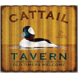 Cattail Tavern Sign
