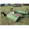 Image 2 : JD 6' Trailer Rotary Mower S# 006126 Needs a Clutch Plate