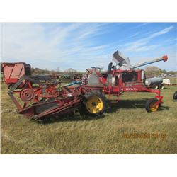 Vers. 400 15' Swather - Running When Parked - Sitting 6 Years