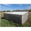 Image 2 : 10' x 12' Calf Shelter w Sheet Metal Roof on Skids