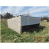 Image 1 : 10' x 12' Calf Shelter w Sheet Metal Roof on Skids
