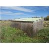 Image 2 : 10' x 12' Calf Shelter w Sheet Metal Roof on Skids