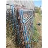 Image 2 : 10) 10' Painted Metal Corral Panels