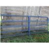 Image 1 : 2) 10' Painted Metal Corral Gates