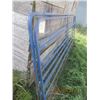 Image 2 : 2) 10' Painted Metal Corral Gates