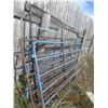 Image 2 : 4) 12' Metal Corral Panels- 1 w Walk Through  One Money for all