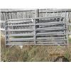 Image 1 : 5) Behlin 10' Metal Corral Panel  4) Good 1) Bent One Money for all