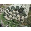 Image 2 : 35) 8' - 6" -7" Treated Corral Posts Still Banded In Bundle One Money for all