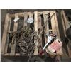 Image 1 : Meat Hooks, Come A Long, Meat Grinder & Spot Light