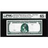 Image 1 : 1929 10 Unit American Bank Note Co. "Test Note" PMG Gem Uncirculated 65EPQ