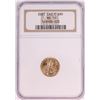 Image 1 : 2001 $5 American Gold Eagle Coin NGC MS70