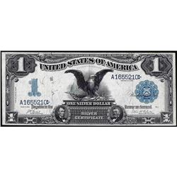 1899 $1 Black Eagle Silver Certificate Note