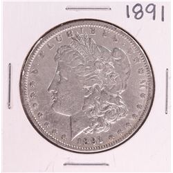 1891 $1 Morgan Silver Dollar Coin