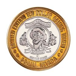 .999 Silver Whiskey Petes Casino Primm, Nevada $10 Limited Edition Gaming Token