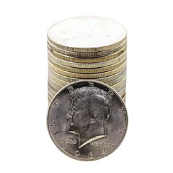 Roll of (20) Brilliant Uncirculated 1964-D Kennedy Half Dollar Coins Nice Toning