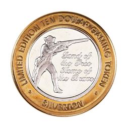 .999 Silver Silverton Casino Las Vegas, Nevada $10 Limited Edition Gaming Token