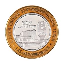 .999 Fine Silver Slots A Fun Casino Las Vegas, NV $10 Limited Edition Gaming Token