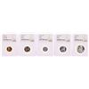 Image 1 : 1958 (5) Coin Proof Set Graded NGC PF67