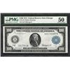 Image 1 : 1914 $100 Federal Reserve Note Chicago Fr.1110 PMG About Uncirculated 50