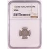 Image 1 : 1528 KB Hungary Denar 'Madonna and Child' Coin NGC XF40